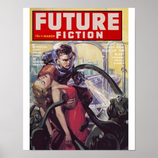 Póster Futura ficción #2 (Frente)