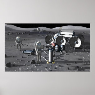 Póster Futuras misiones de exploración espacial 5