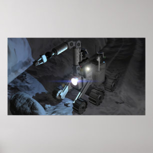 Póster Futuras misiones de exploración espacial 9