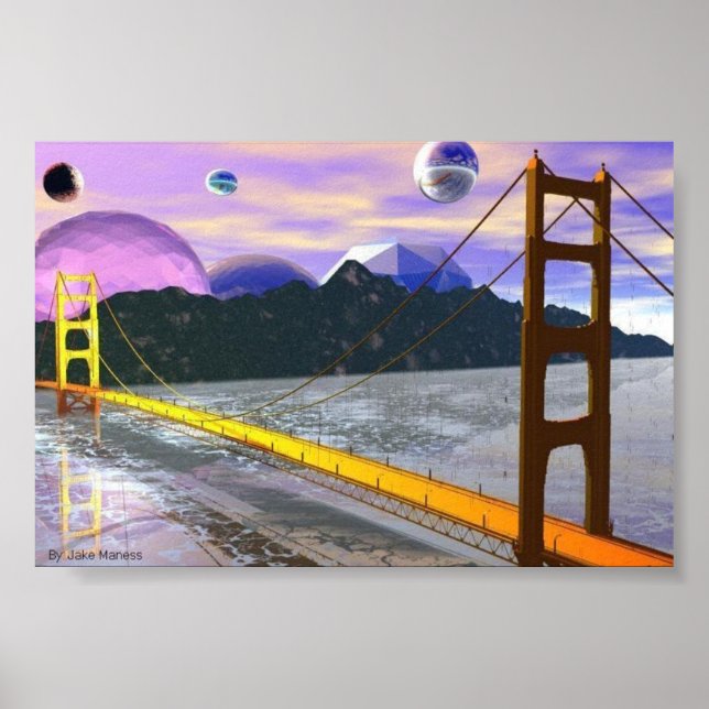 Póster Future San Francisco (Frente)