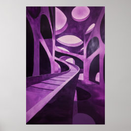 Póster Futurismo retro 1156