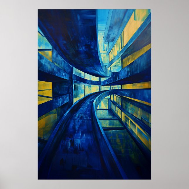 Póster Futurismo retro 1158 (Frente)