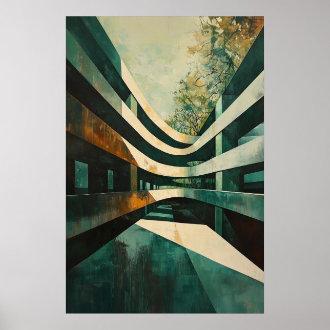 Póster Futurismo retro 1162 (Frente)