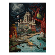 Futurista Castillo Aventura Cibermundo