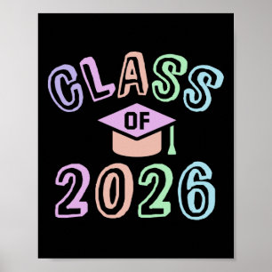 Póster Futuro Cl De 2026 Año De Graduación 8vo Grado Últi