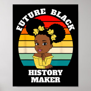 Póster Futuro creador de historia negra Junetdecio Hbcu A