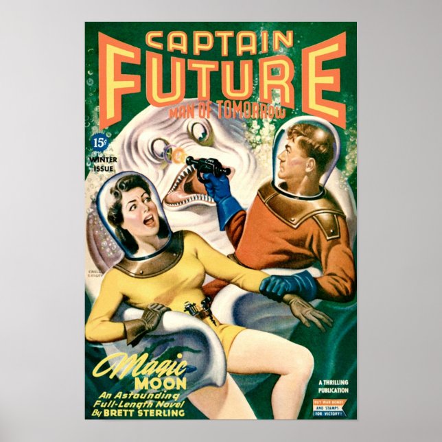 Póster Futuro del Capitán (Frente)