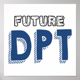 Póster Futuro DPT - Funny Médica de Terapia Física