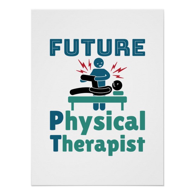 Póster Futuro estudiante de fisioterapia (Anverso)