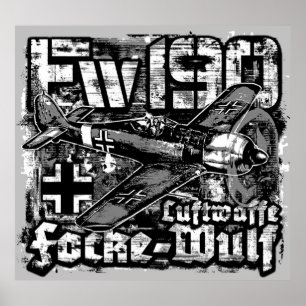 Póster Fw 190