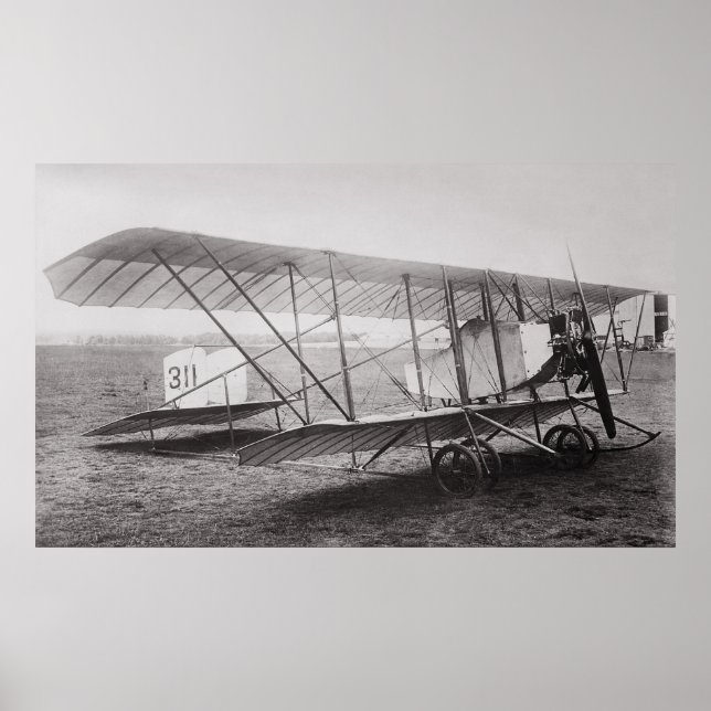 Póster G2 AEROPUERTO DE CAUDRON c. 1912 (Frente)