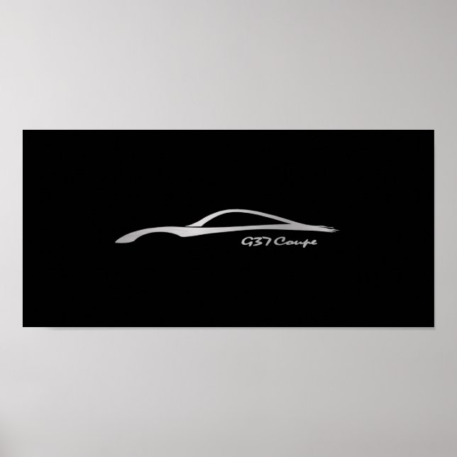 Póster G37 Brote de pincel (Frente)