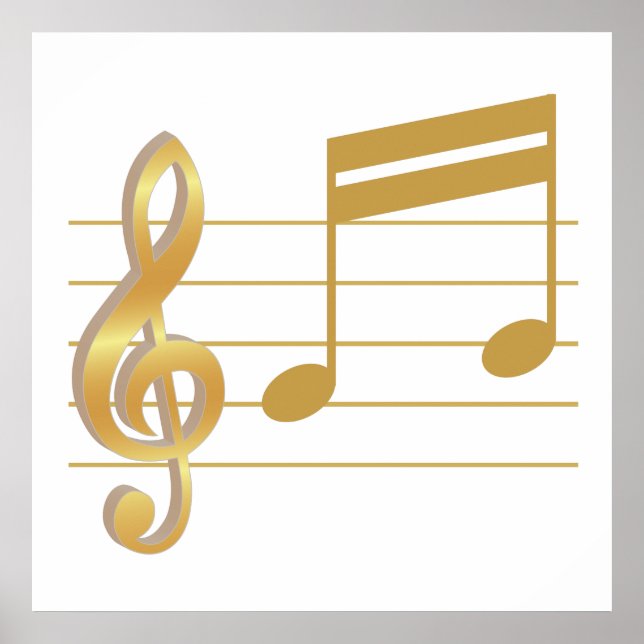 Póster G-Clef (Frente)