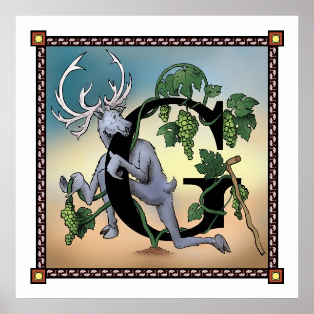 Póster G es para Gallant (Frente)