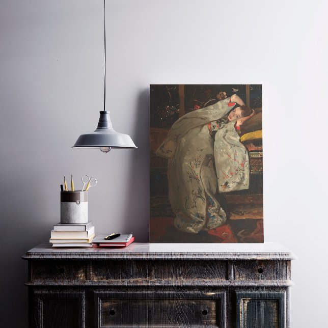 Póster G.H. Breitner, Chica en un Kimono Blanco - Bella A (Subido por el creador)