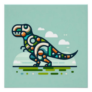 Póster G T-Rex