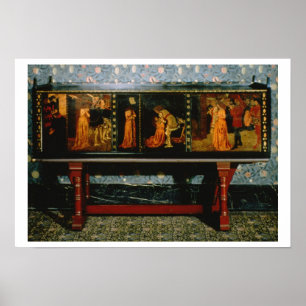 Póster Gabinete de San Jorge, 1861 (roble con paneles pin