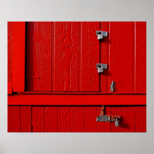 Póster Gabinete rojo británico