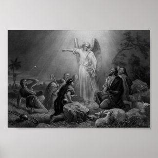 Póster Gabriel Anunciando El Nacimiento De Jesús