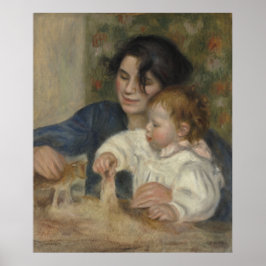 Póster Gabrielle and Jean by Pierre-Auguste Renoir