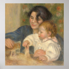 Póster Gabrielle y Jean (por Pierre-Auguste Renoir)