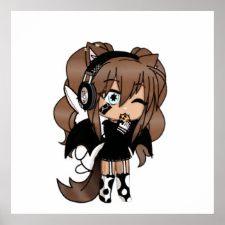Póster Gacha Life Design Gacha Life SeriesGLMM