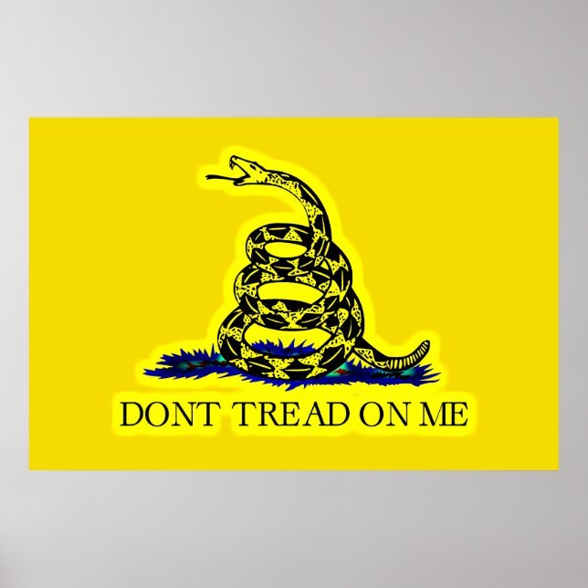 Póster Gadsden (Dont Tread On Me) Flag Specialty Flag (Frente)