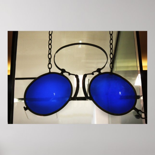 Póster Gafas azules de Guay (Frente)
