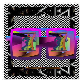 Póster Gafas misteriosas