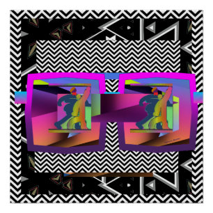 Póster Gafas misteriosas