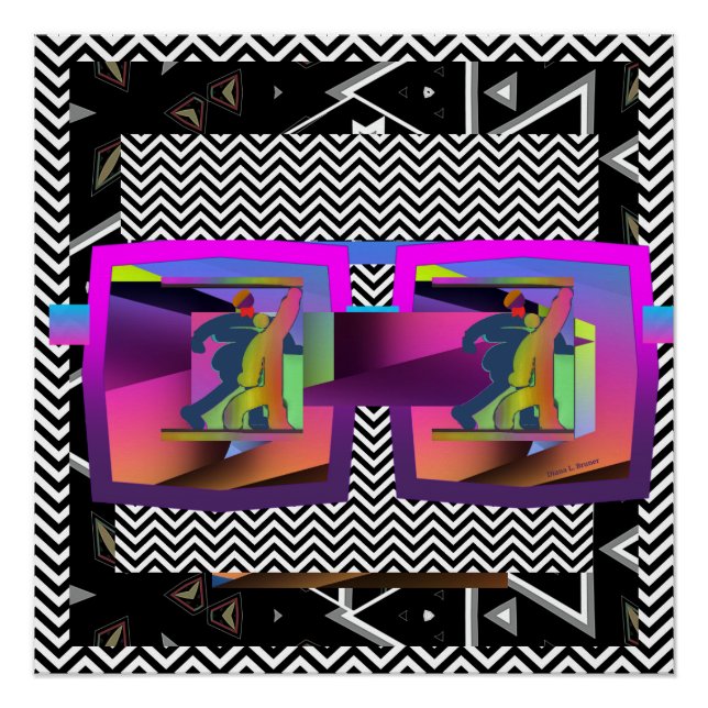 Póster Gafas misteriosas (Anverso)