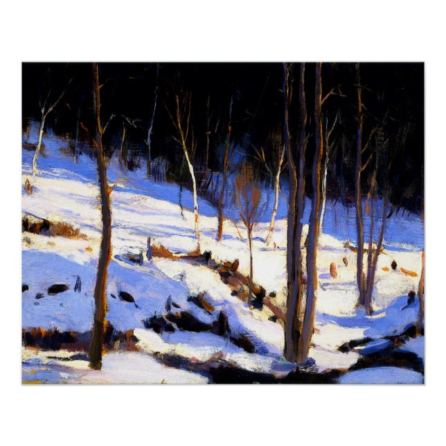 Póster Gagnon - En el Clearing, Charlevoix (Anverso)