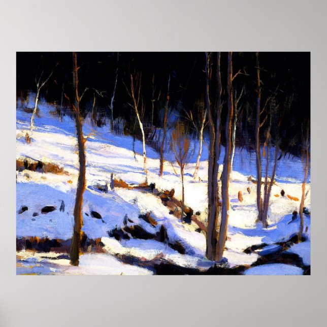 Póster Gagnon - En el Clearing, Charlevoix (Frente)