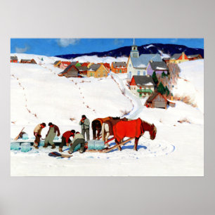 Póster Gagnon - The Ice Harvest