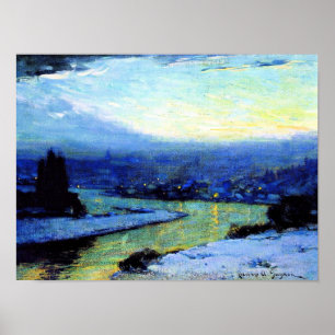Póster Gagnon - Twilight, fine art painting