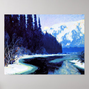 Póster Gagnon - Una corriente silenciosa del norte