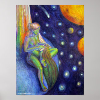 Póster Gaia, Madre Tierra