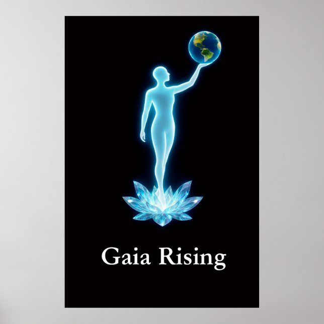 Póster Gaia Rising Wall Art / Poster (Frente)