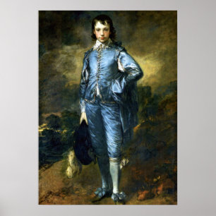 Póster Gainsborough - El niño azul