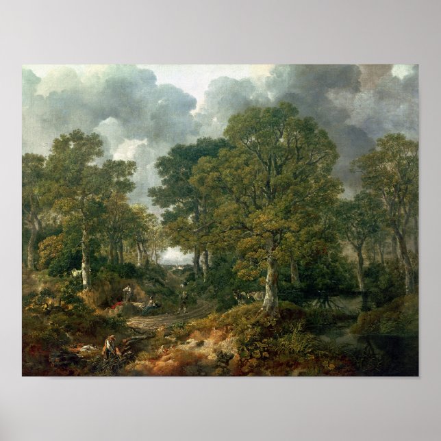 Póster Gainsborough's Forest , c.1748 (Frente)