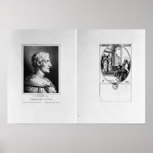 Póster Gaius Cornelius Tacitus grabado por Julien
