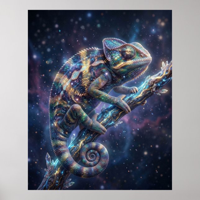 Póster Galactic Chameleon Star Branch (Frente)