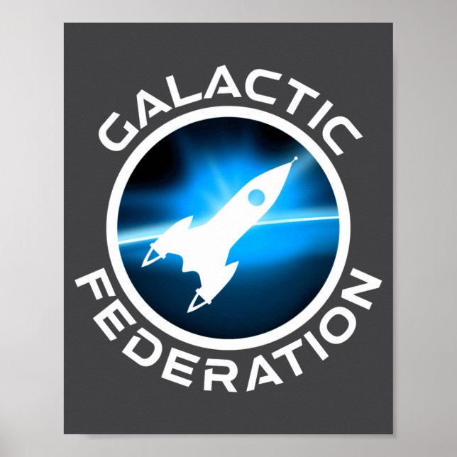 Póster Galactic Federation Logo _1  (Frente)