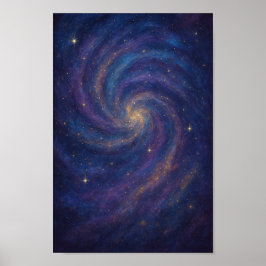 Póster Galactic Swirl
