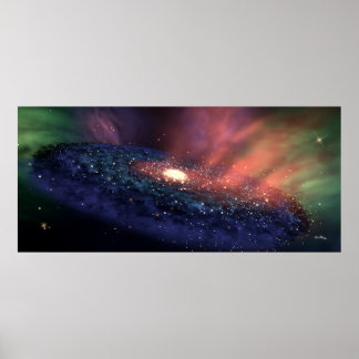 Póster Galacticismo - Galaxy 013, por Joseph A. Wraith