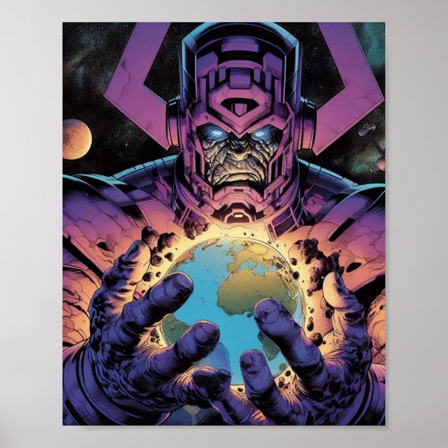 Póster Galactus Devours (Frente)