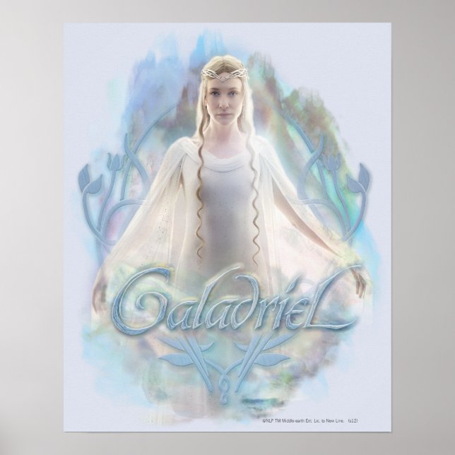 Póster Galadriel With Name (Frente)