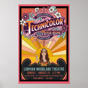 Póster Galardonado Technicolor Lurman 2023