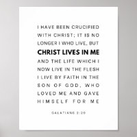Gálatas 2:20 Cristo vive en mí