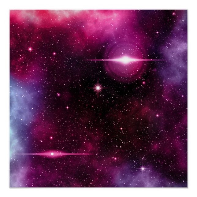 Póster Galaxia (Anverso)